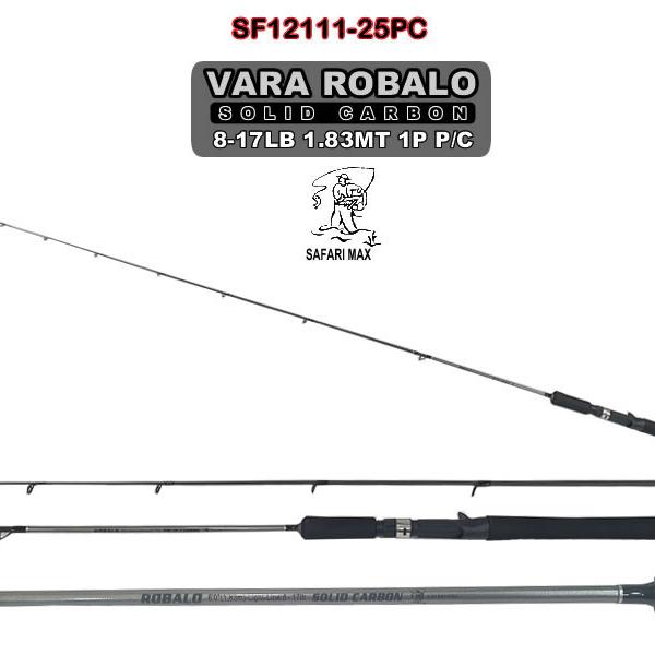 VARA ROBALO 1,83MTR 8-17lb P/C CARBON SF12111